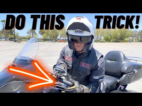 How To EASILY Ride Heavy Motorcycles