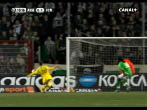 ASSE-Nantes : le doublé d'Ilan - 27ème journée de Ligue 1