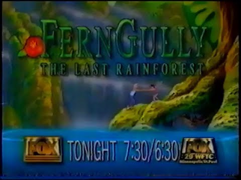 Ferngully: The Last Rainforest - FOX 29 WFTC Promo (1994)