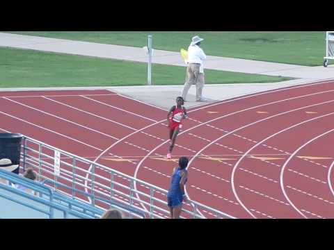 2017 USATF Region 12 9-10 Girls Triathlon 200 Meter Dash Heat 2/2