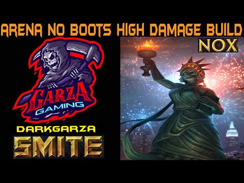 Smite Arena Nox Savage High Damage NO BOOTS Build | Smite Arena Season 8.7