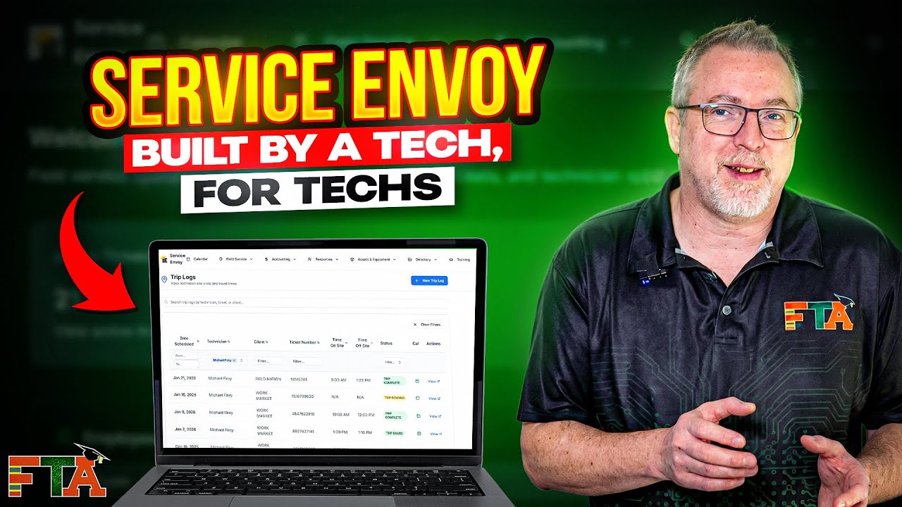 I Built the Ultimate App for Contract IT Field Techs – Service Envoy Launch! (Free Trial)
