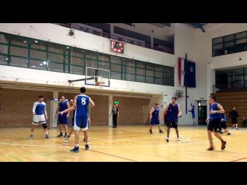CroHoops 2016/17, 16th Rnd. - Ivan Piasevoli (Zadar) Highlights vs. Hrelic 12.2.