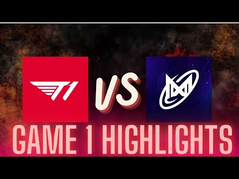 T1 vs NIGMA Galaxy SEA-DPC DIVISION 1