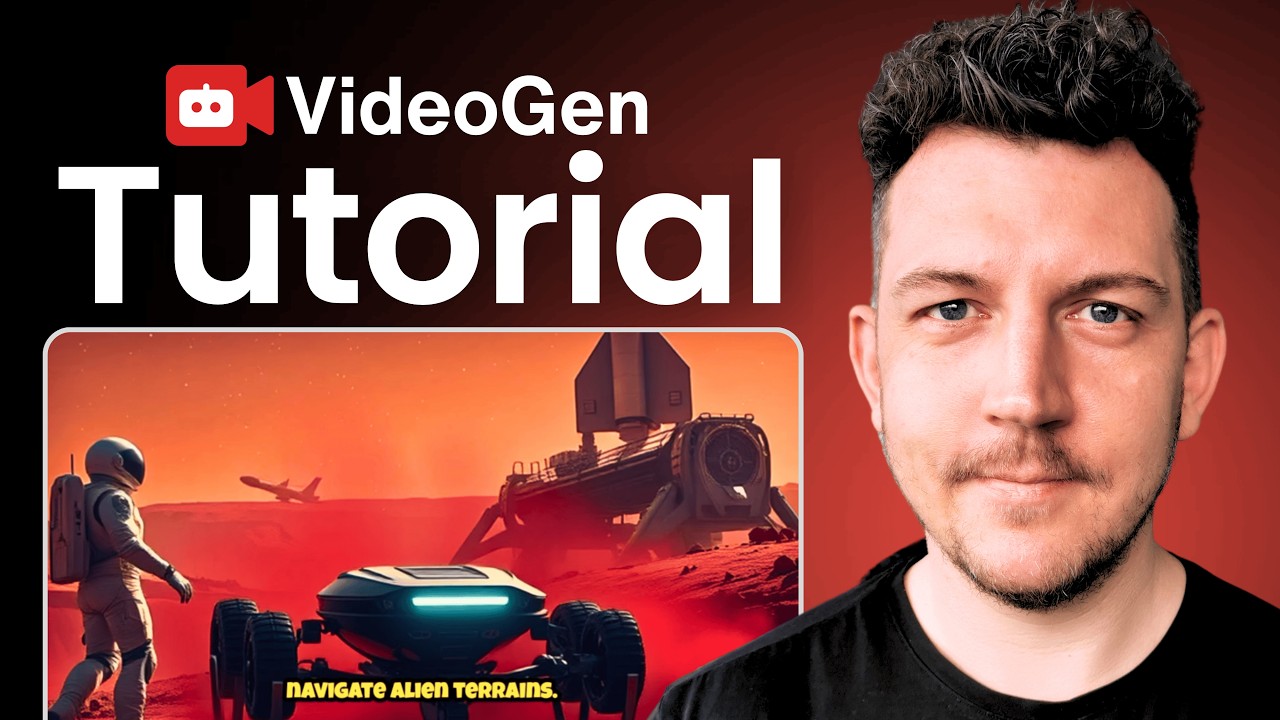 VideoGen tutorial by Simon Crowe on YouTube