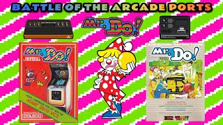 Battle of the Arcade Ports - Mr. Do! - Atari 2600 v Colecovision