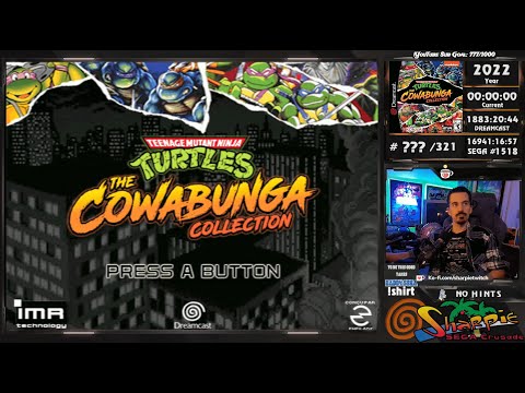 Cowabunga Collection: TMNT - Dreamcast - #119 - SEGA Crusade Vol 3 - Part 1 - #sega #longplay