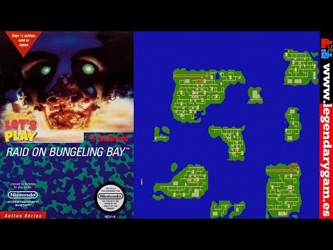 Raid on Bungeling Bay - (1985) - NES - Let's Play - Retro Gaming - Arcade Action - Walkthrough