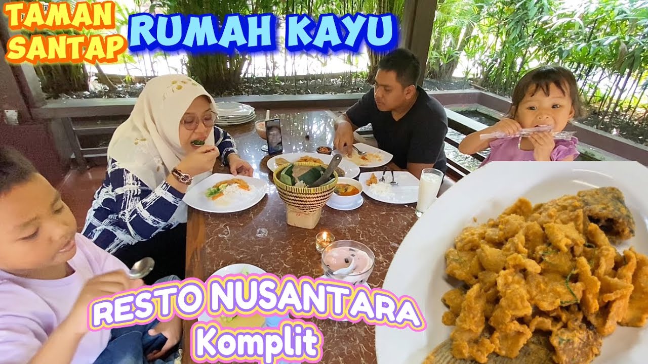 ALL-IN-ONE MENU COMPLETE INDONESIAN RESTAURANT || WOODEN HOUSE DINING PARK || GADING SERPONG || T...