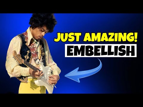 AMAZING HENDRIX STYLE!!! Licks Between Chords Guitar Lesson