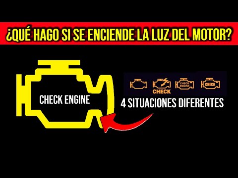 Qué Hacer si se Enciende la luz del Motor (CHECK ENGINE)