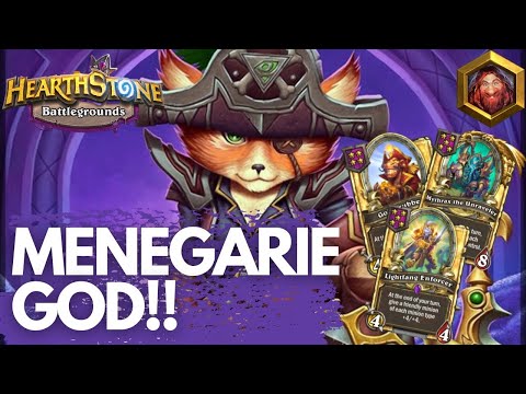 EUDORA'S GOD MENAGERIE!! | Hearthstone Battlegrounds