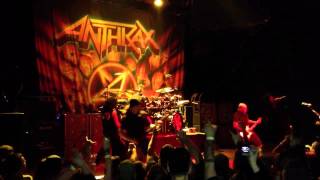 Anthrax - Earth on Hell - Town Ballroom, Buffalo, NY. November 15, 2011  11/15/11