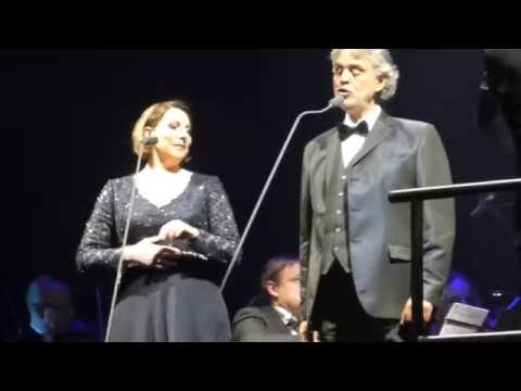 Andrea Bocelli - O soave fanciulla (Riga, 10.01.2015)