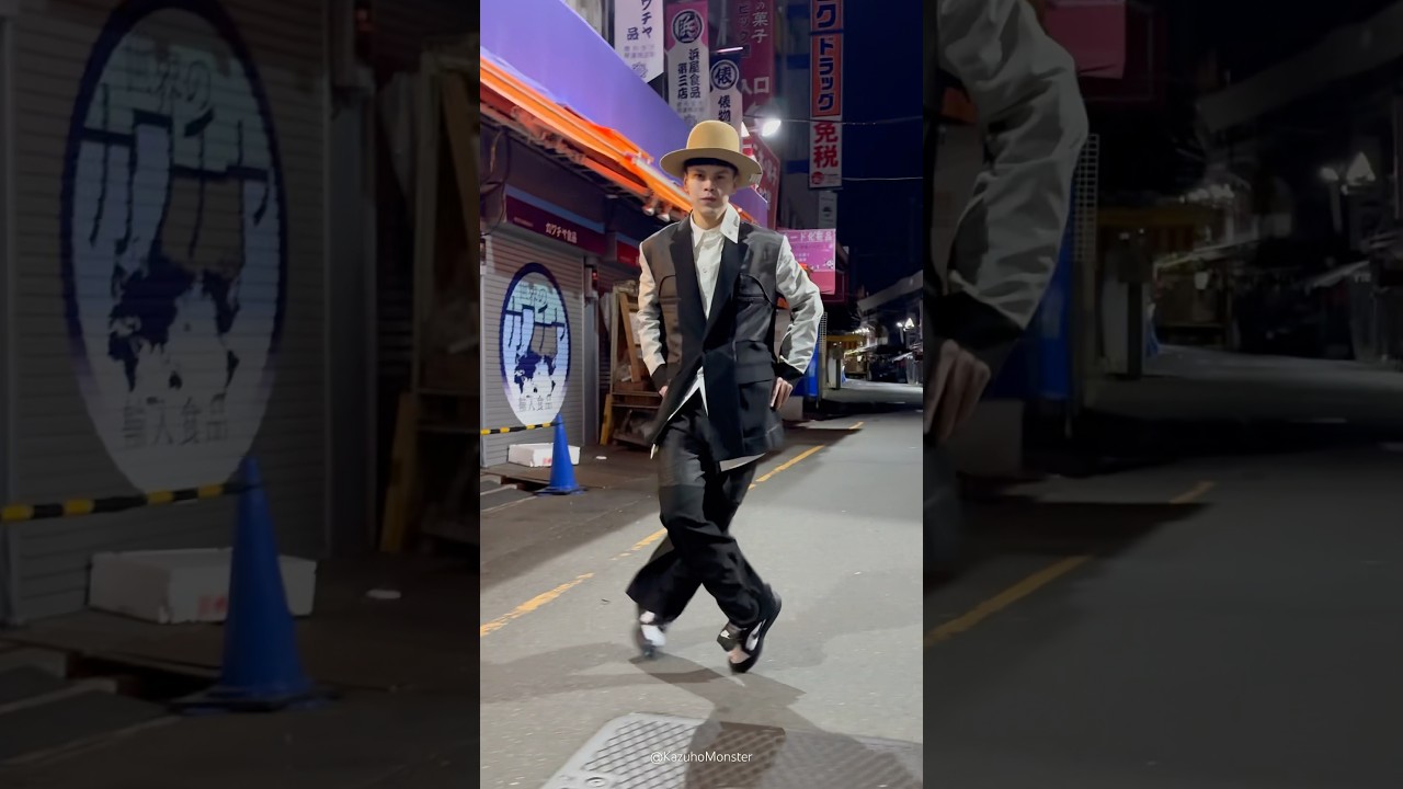 【横ムーンウォークのやり方】Kazuho Monster