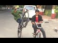 Bmx Cycle Stunts Short Reels Videos Akram Bmx ‍ ️ Ft Arbaz