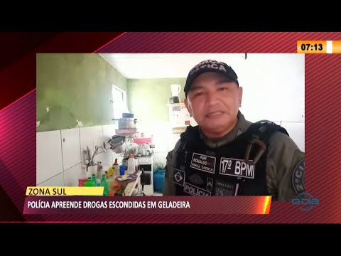 Traficante é preso suspeito de esconder drogas em congelador 15 06 2021