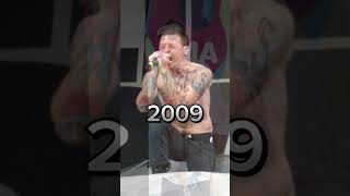 Evolution of Chester Bennington🕊️🕊️#evolution#rocknroll#linkinpark#chesterbennington