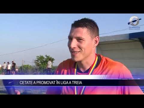 CETATE A PROMOVAT ÎN LIGA A TREIA