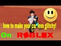 How to make your car drive smooth on Roblox Jailbreak! How to make your car drive smooth on Roblox Jailbreak!