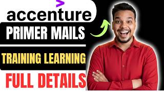 Accenture Primer Trainings Biggest Update | Accenture Hiring Update | Primer Course & Training Mail
