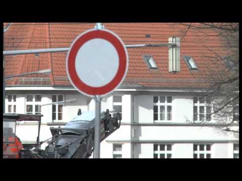 Vollsperrung an der Kreuzung