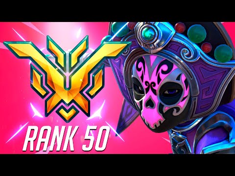 HYDRON RANK 50 DPS SOMBRA GAMEPLAY! [ OVERWATCH 2 TOP 500 SEASON 4 ]