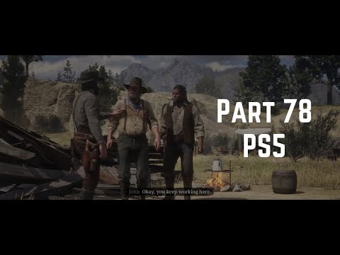 Red Dead Redemption 2 (RDR2) Gameplay Part 78 - Home Improvement For Beginners (PS5)(1080p HD)