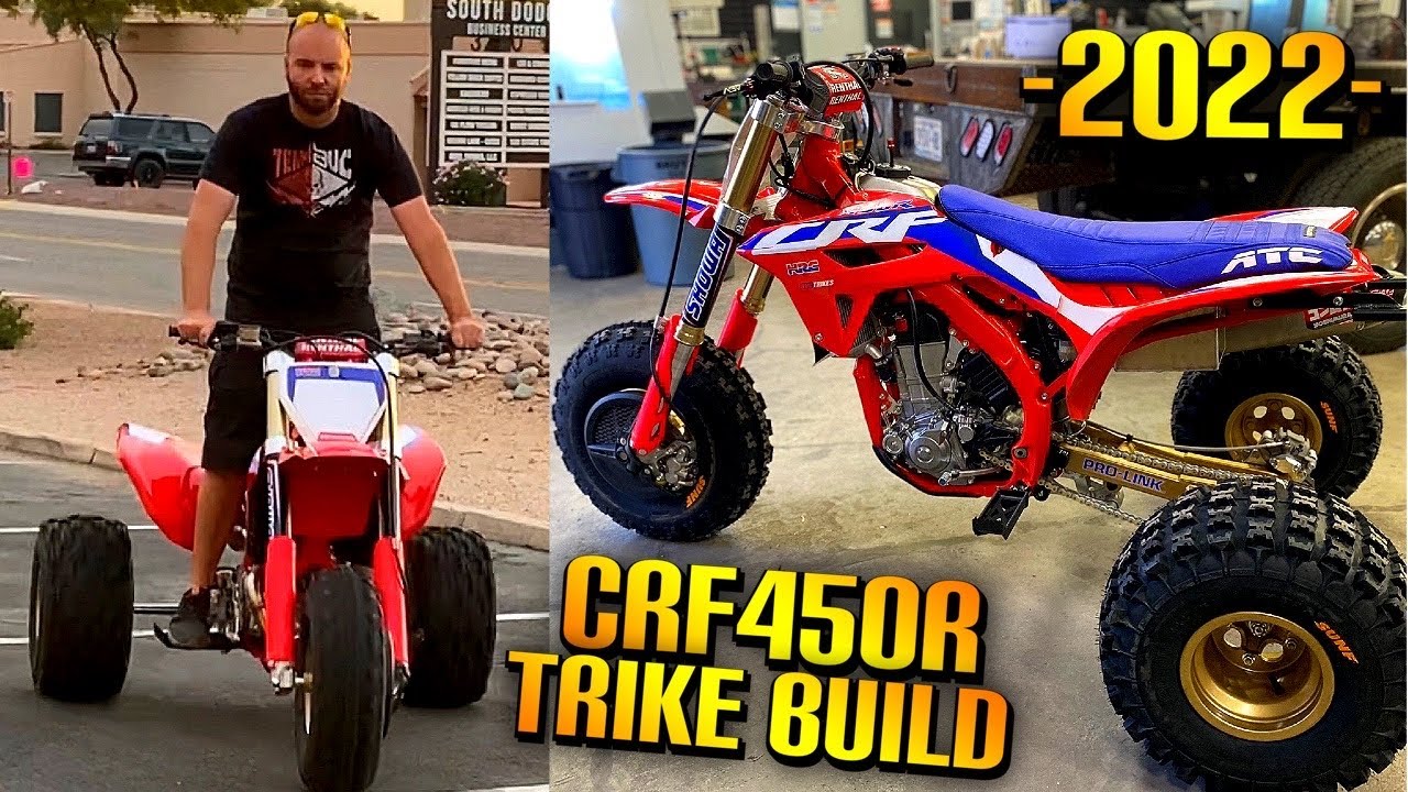 2022 CRF450R TRIKE  - Modern 450CC Three Wheeler