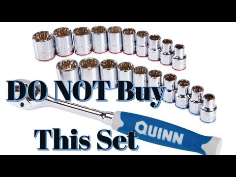 Harbor Freight Pittsburgh Vs Quinn Socket Sets