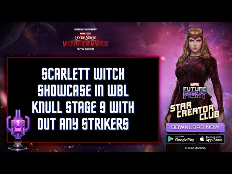Scarlett Witch Multiverse of Madness Uniform Showcase in WBL Knull Stage 9 | No Strikers & 8% Pierce