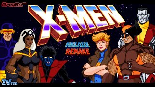 X-Men Arcade Remake [OpenBor] Longplay