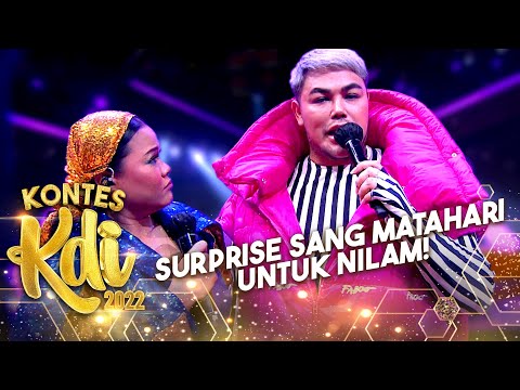 Surprise Sang Matahari Untuk Nilam KDI 2022! Nilam KDI 2022 Cantik Banget! | KONTES KDI 2022