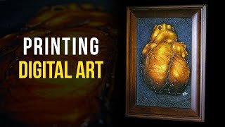 How to Print and SELL DIGITAL ART Online