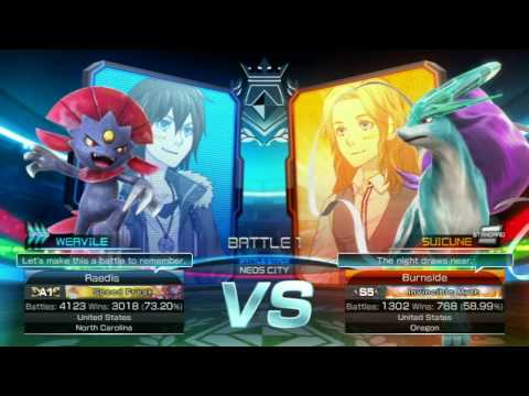 ｢Pokken Online Casuals 1｣ Raedis (Weavile) vs Burnside (Suicune)