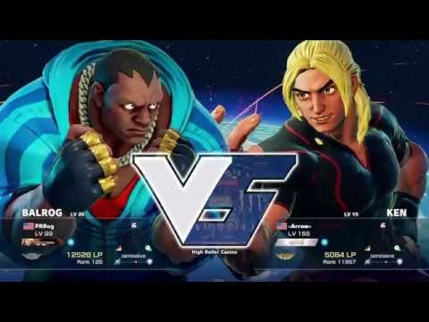 Street Fighter V: PR Balrog(Balrog) vs Chris T(Ken)