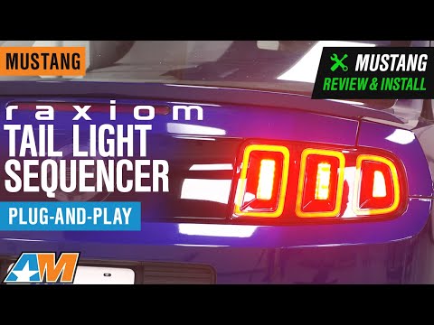 2010-2020 Mustang Raxiom Tail Light Sequencer - Plug-and-Play Review & Install