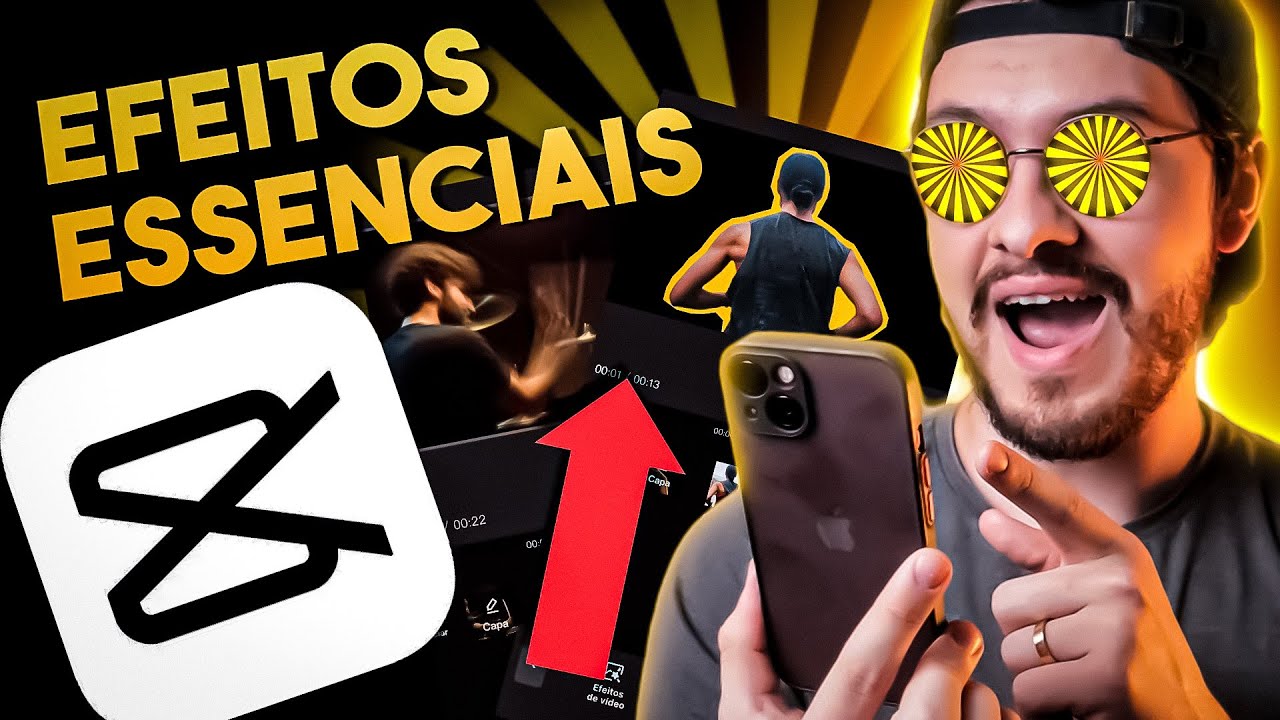 CAPCUT - MAIS de 16 EFEITOS e FUNÇÕES ESSENCIAIS que você precisa saber!