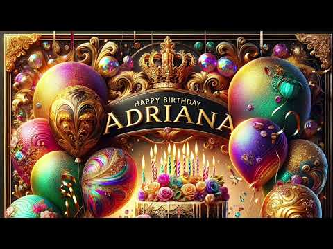 Adriana: Happy Birthday Song for Adriana