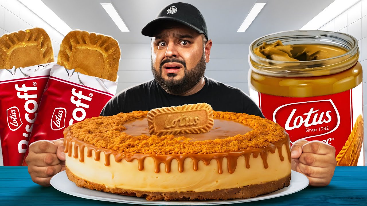 Hice un Cheesecake con Galletas LOTUS
