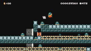 Super Mario Maker - Sting Like a Beetle beaten