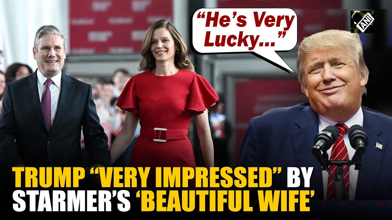 Donald Trump shares light moments with UK PM Starmer, lauds his ‘beautiful’ wife