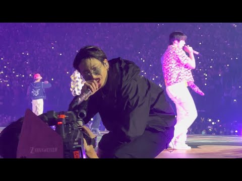220415 Baepsae 뱁새 BTS Fancam Permission to Dance On Stage Las Vegas Concert