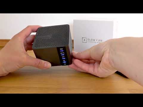 Kaminknistern mit Fernbedienung (Glow Fire)