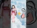 Demon Slayer Nezuko In Different Styles Part 2 Shorts