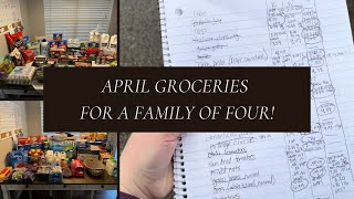 April 2023 Grocery Spending/Savings | Family Of Four | #p31challenge Results
