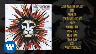 NEEDTOBREATHE - "I Won't Look Back" (Official Audio)