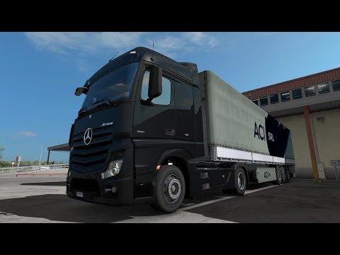 ETS 2 1.31 - Mercedes Actros MP4 1851 - Trip: Catanzaro - Catania