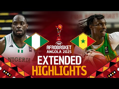 Nigeria 🇳🇬 vs Senegal 🇸🇳 | Quarter-Finals | Extended Highlights | #AfroBasket 2025