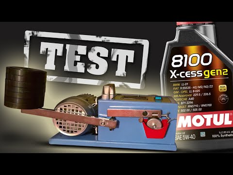 Motul 8100 X-Cess Gen2 5W40 Engine Oil Test Peter Tester